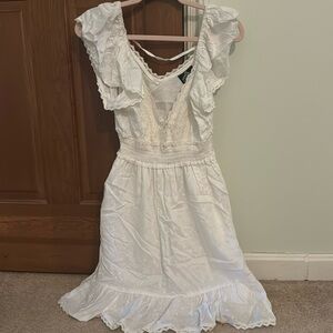 Angie size small white dress. Only worn once